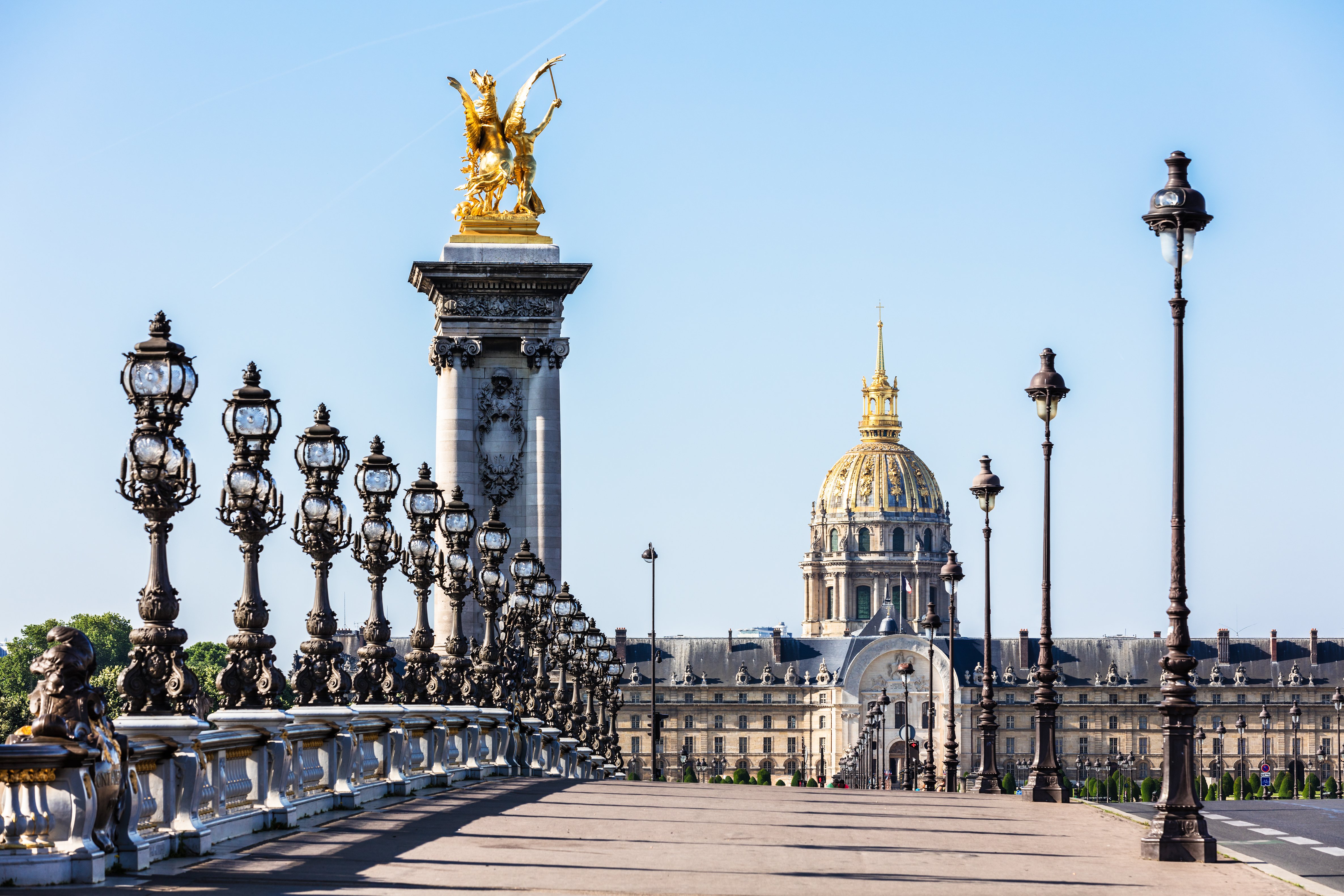 париж мост александра третьего